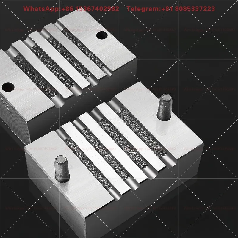 Abrasives, Rolled Grass Mold, Jewelry Making Gold Embossed Mold, Metal Craft Molding Tool Accessories for Handicraft Production