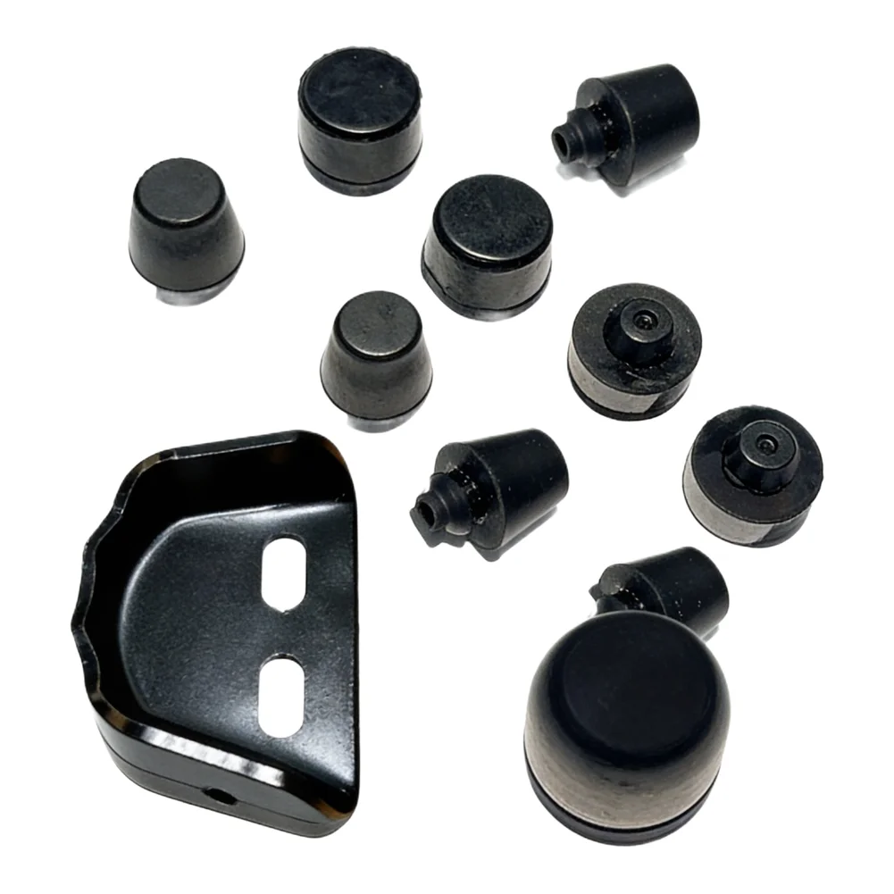Car Stopper Kit Door Buffer Rubber 12Pcs Set Non-deforming Quick Installation Easy Installation For Montero V43 for v45 V73 for