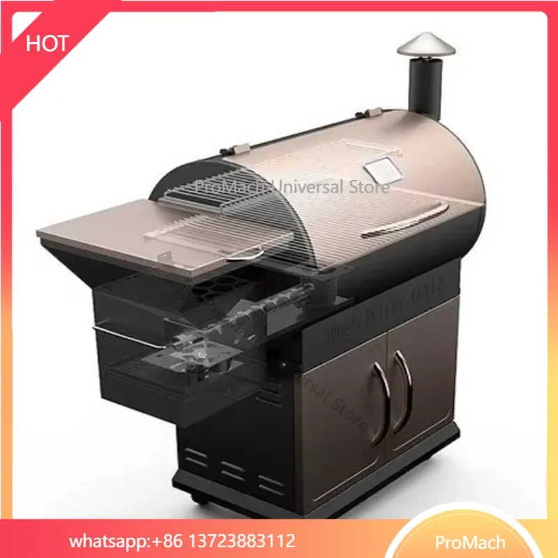 Hornos de Barbacoa Pit Boss OEM ODM, Parrilla de Pellets de Madera para Exteriores