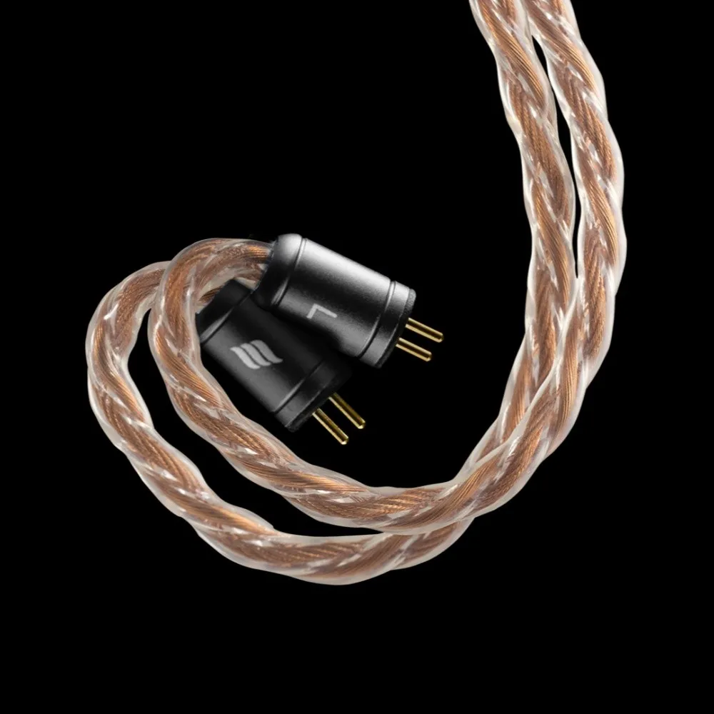 تأثير الصوت التوقيع سلسلة Cadmus آريس 4 أسلاك سماعة كابل 2Pin 0.78 ConX المهنية IEM سماعة ترقية كابل