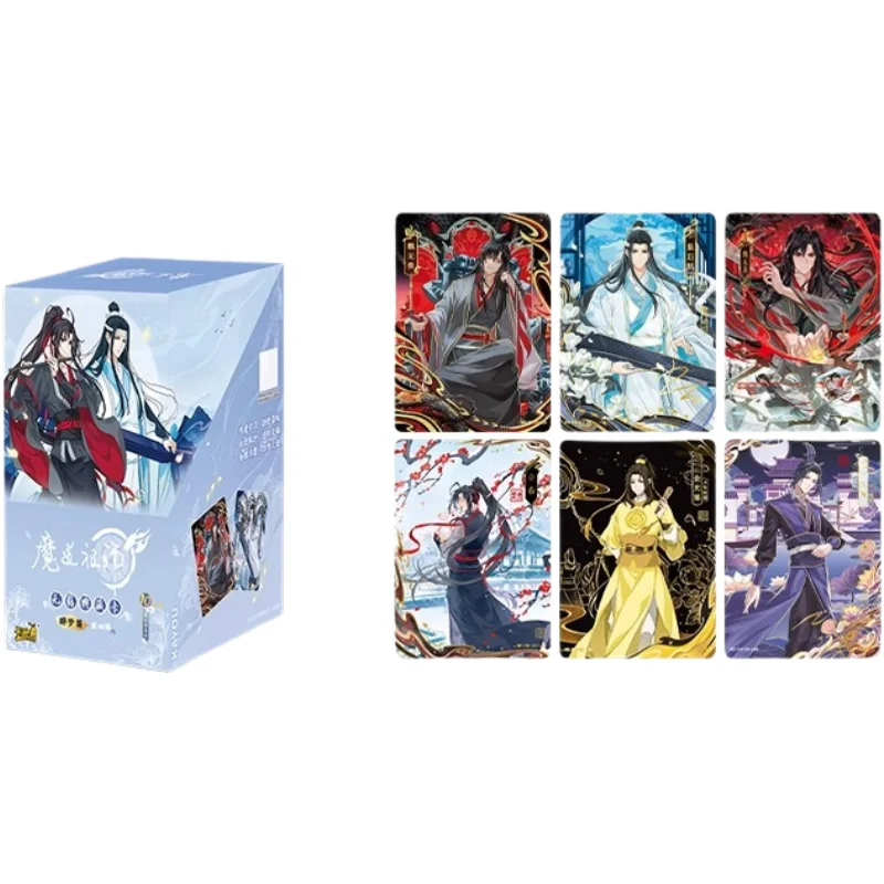 مجموعة بطاقات Kayou الأصلية Mo Dao Zu Shi: Drunken Dreams Series 4 Wei Wuxian Anime Trading Cards منتج مرخص رسميًا
