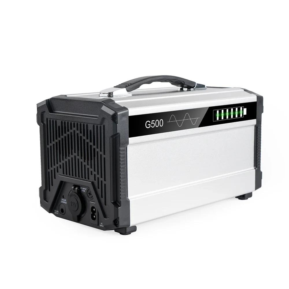 

UPP Portable Power Generator 500W Solar Rechargeable Station For Outdoor Emergency Power Supply Power Station Lifepo4