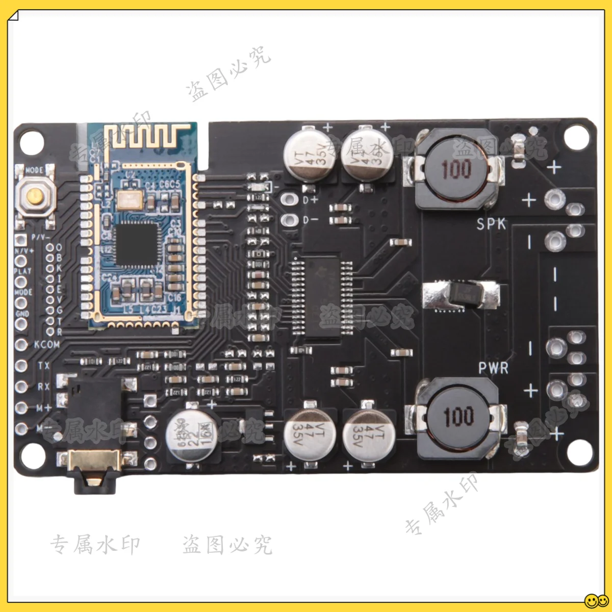Bluetooth 5.0 Amplifier Board TWS AUX 20W/30W Serial Port to Change Name Mono Stereo Module Amplificador (Support Call)