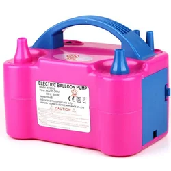 Dual-Nozzle Electric Inflatable Pump Balloon Air Pump Inflator Electric Balloons Inflatable Machine Portable Inflatable Blower
