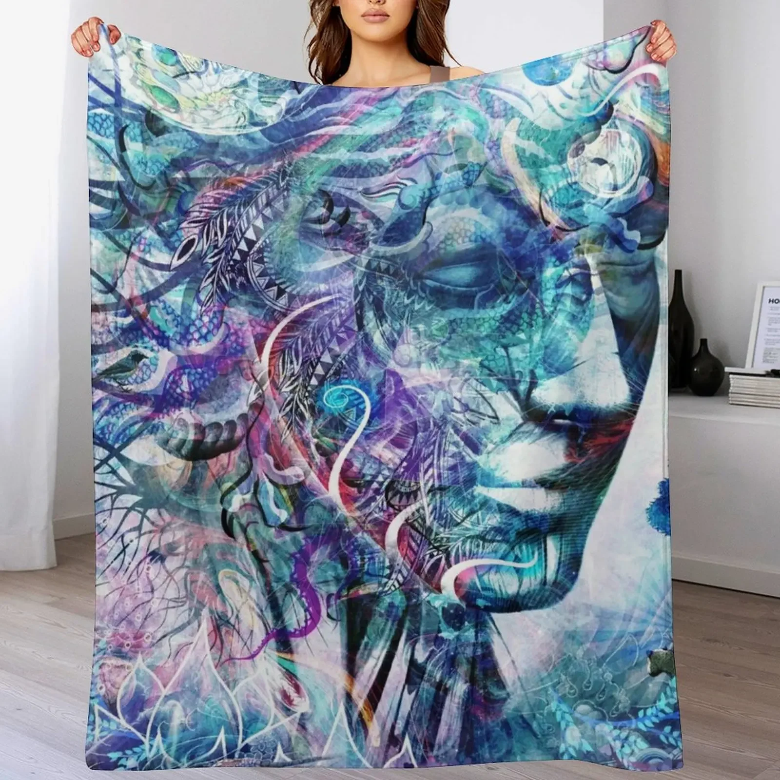 

Dreams Of Unity Throw Blanket Weighted Single sofa bed Soft Blankets