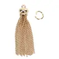 Golden round bead