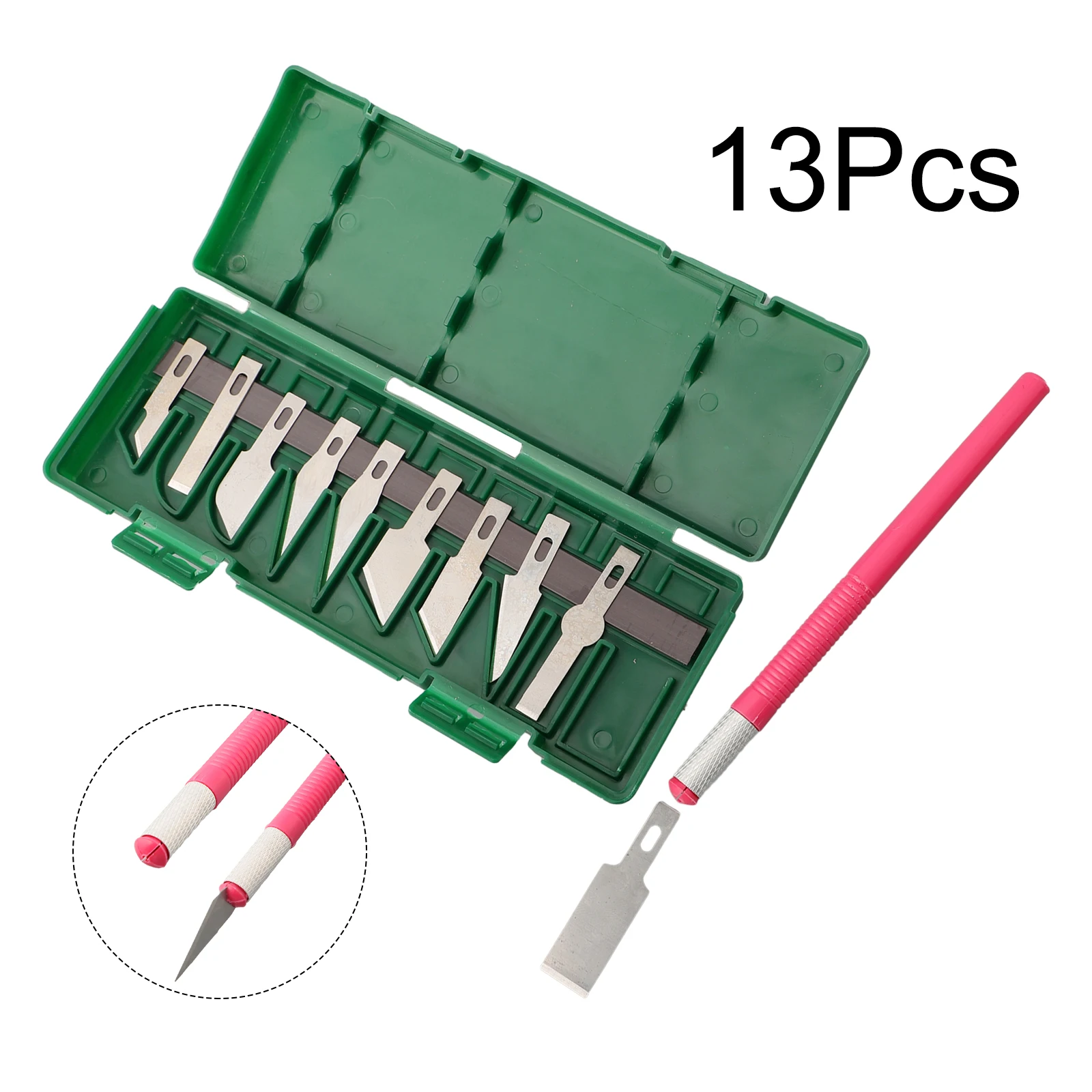 Brand New Blades Carving Cutter Set 140mm Art Carving Cutter Cutter Multifunctional With Box Paper Sticker Home Woodworking