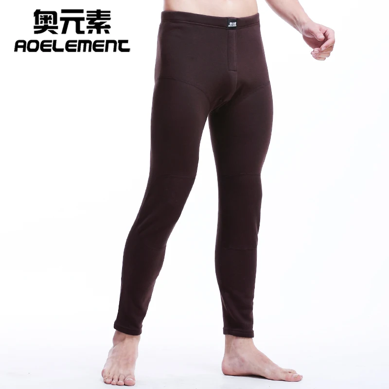 Mannen Winter Thermisch Ondergoed Geïsoleerde Leggings Fleece Voor Mannen Top Lucky John Lange Underpants Man Thermische Overhemd Mannelijke Fluwelen