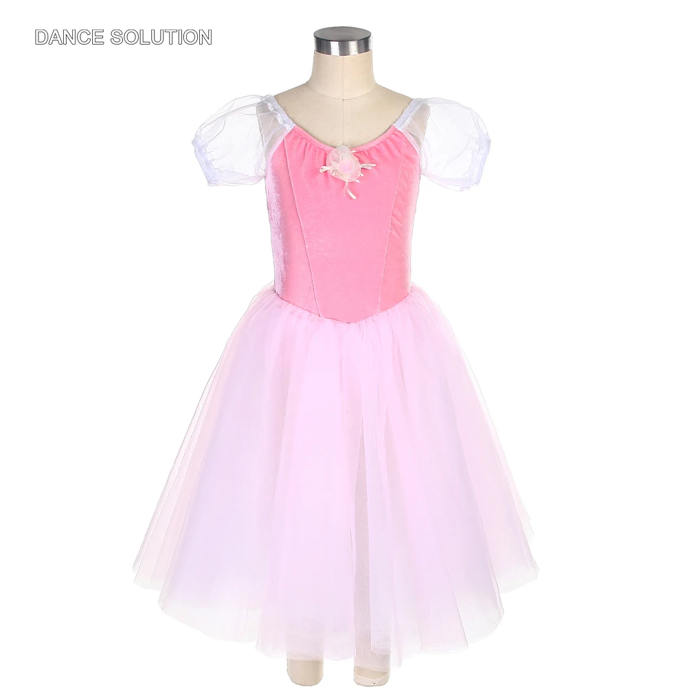 

Short-sleeved Ballet Tutu Dress Child Adult Stage Performacne Ballet Costume Romantic Tutu Skirt Women Ballerina Dancewear 19844