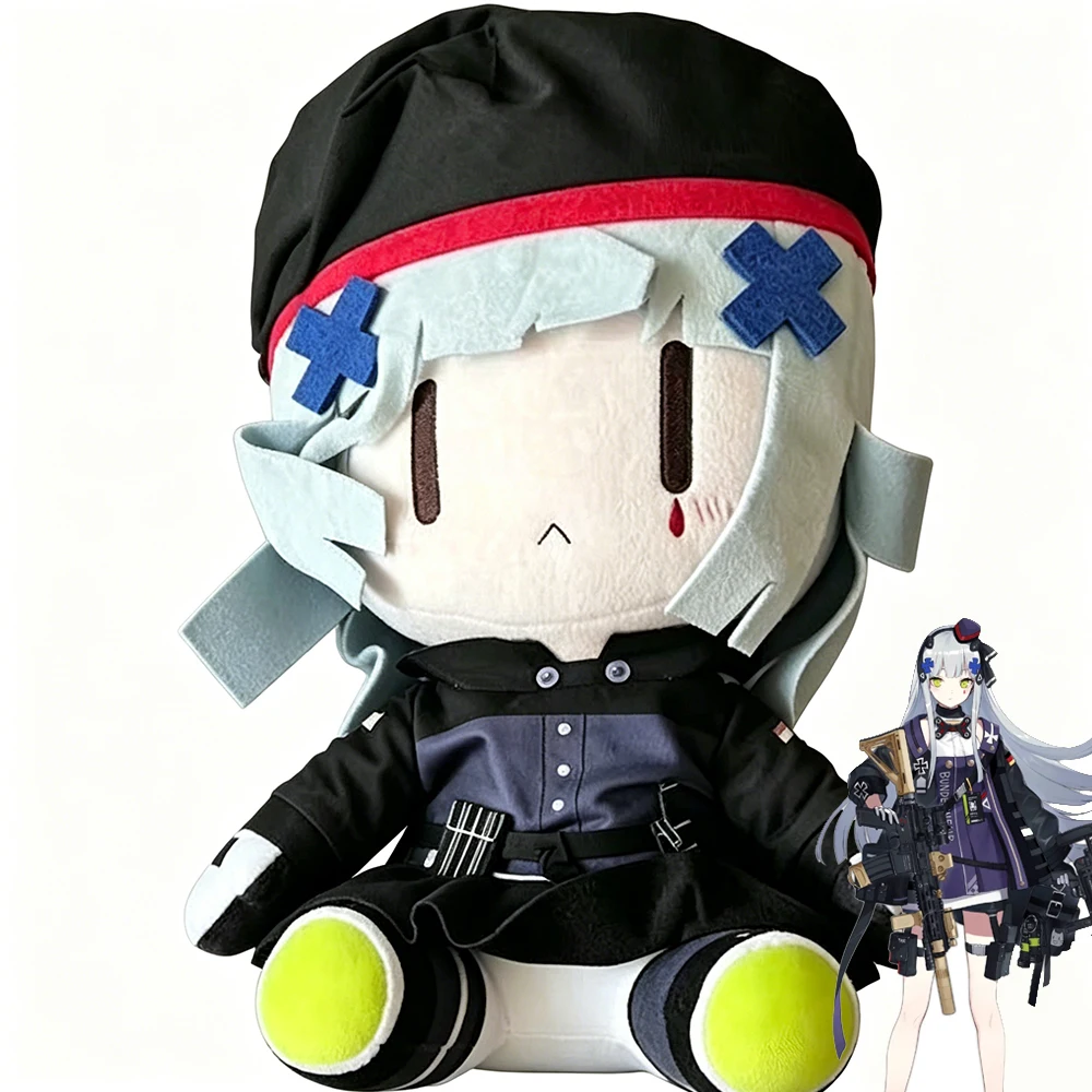 

Game Girls' Frontline HK416 Cosplay Cotton Doll Plush Stuffed Dolls Room Decoration Unisex Plushies Accessory Prop