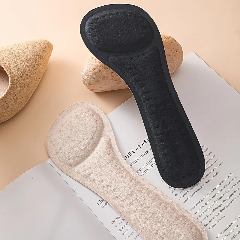 1 Pair Women’s Anti-Slip Shock-Absorbing Insoles | Soft Self-Adhesive Shoe Cushions with Odor Control for High Heels, Pumps image 5
