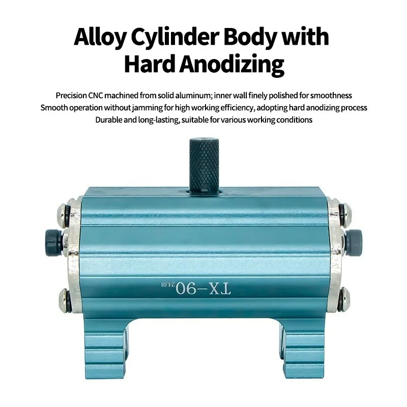 Robot Arm Rotary Cylinder Gripper Assembly Reverse Fixture Rotary Shaft Injection Molding Machine Sprue Clamp