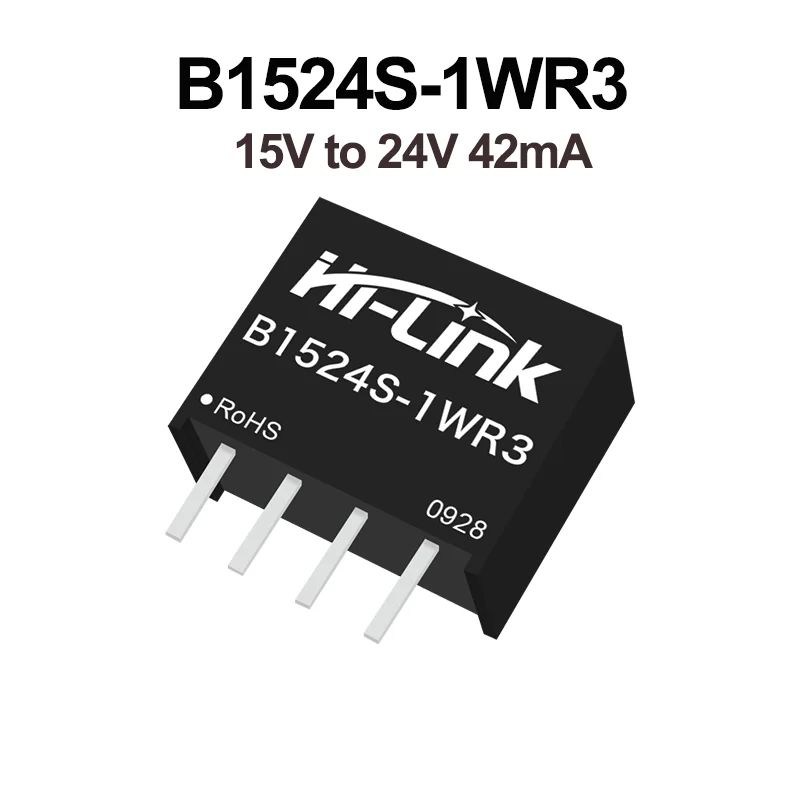 Hi-Link B1505S-1WR3 B1512S-1WR3 B1515S-1WR3 DC-DC 전력 변환기 모듈 공급 장치, 1W, 15V ~ 3.3V, 5V, 9V, 12V, 15V, 24V