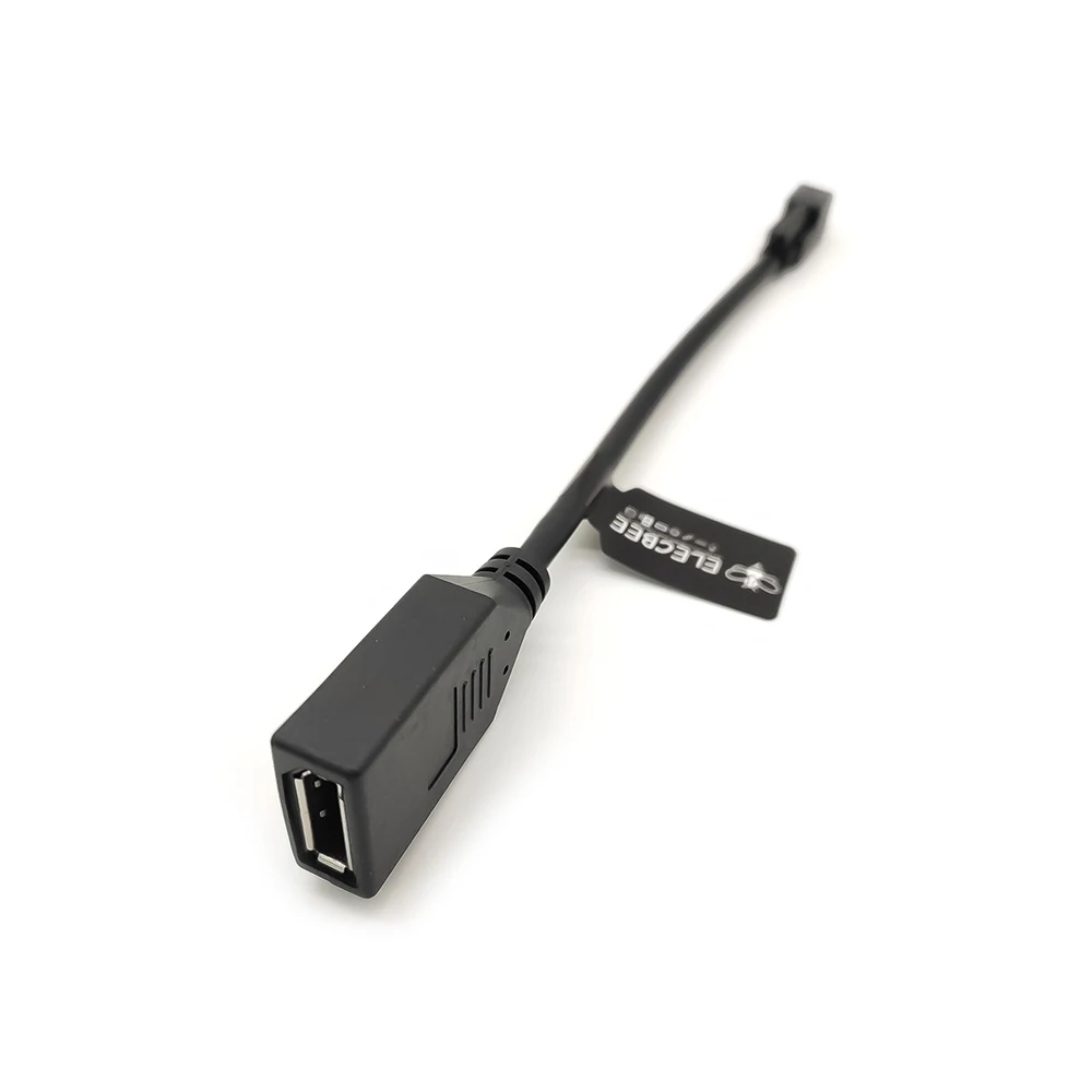 Thunderbolt Mini DisplayPort to DP Female Adapter with Secure Screw Lock for Matrox, AMD, NVIDIA Professional Graphics Card