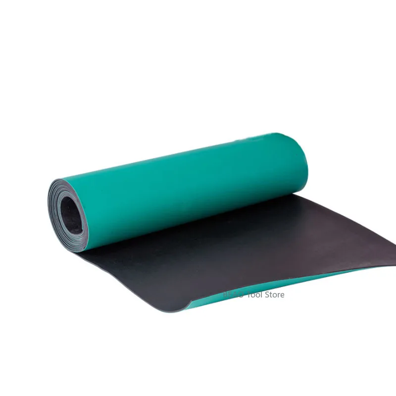 Anti-Static Mat green rubber pad Laboratory workbench electronic maintenance table mat 1.7MM Thickness