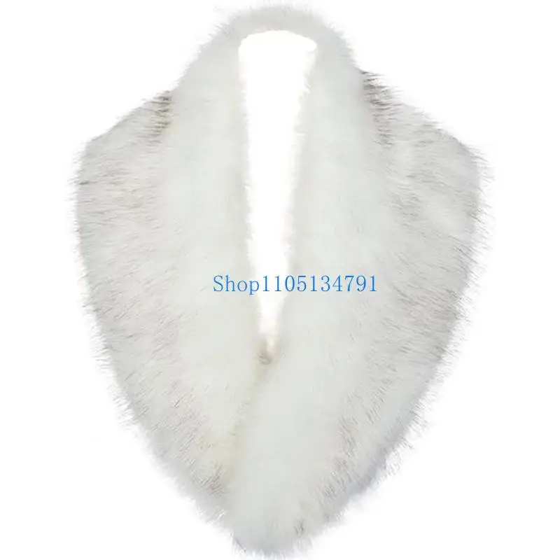 

98-километровый шарф из искусственного меха для зимних нарядов, компактный складной дорожный аксессуар