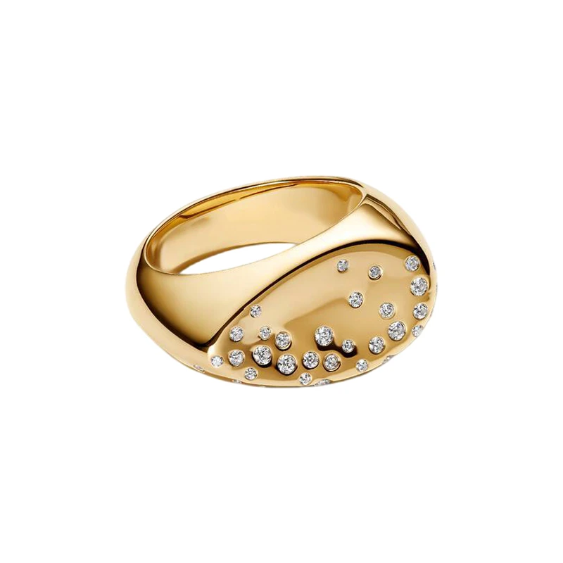 2026 hot selling new 925 silver sea wave ring flower love women's ring fashion wedding party DIY jewelry gift