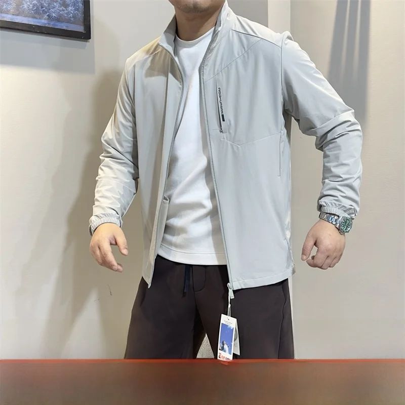 

Outdoor Mountain Series Ice Silk Skin Jaet Дышащий Qui Dry Эластичный Защита от солнца Водостойкий Весна Лето Мужская ...