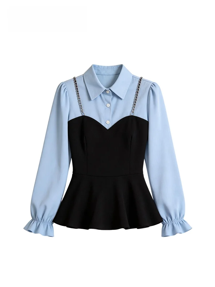 

Cara CLUB plus Size Ne Long Sve irt Women's Spring New Sle ular plus Size Women's Faion High Waist Loose Fit