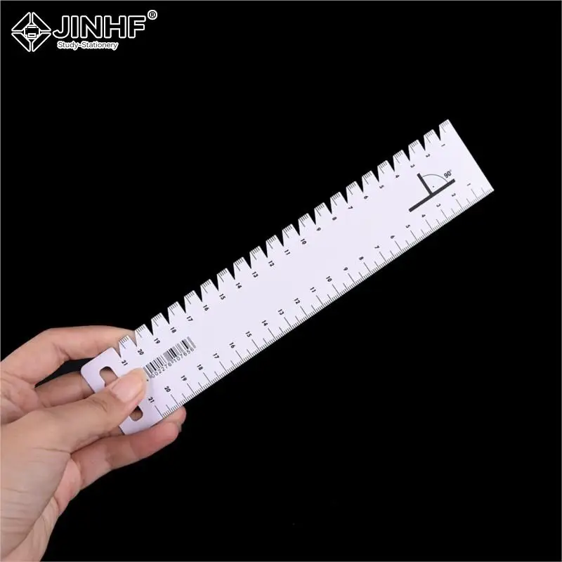 1PC DIY Patchwork Ruler Ultrathin Soft 21cm Sewing Tools Accessories Quilting Tools Handmade