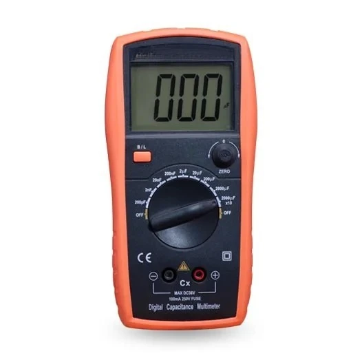 for 6013 VC6013 3 1/2 Digital LCR Meter Capacitance Tester Diagnostic Tool Manual Range 2000 Counts Capacitor Tester 20000uF