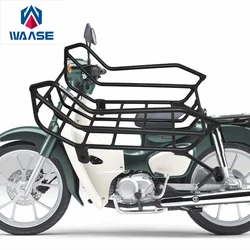 waase For Honda Cross Cub CrossCub 110 CC110 2023 2024 Middle Shelf Holder Luggage Rack Carrier Basket Support Holder Bracket