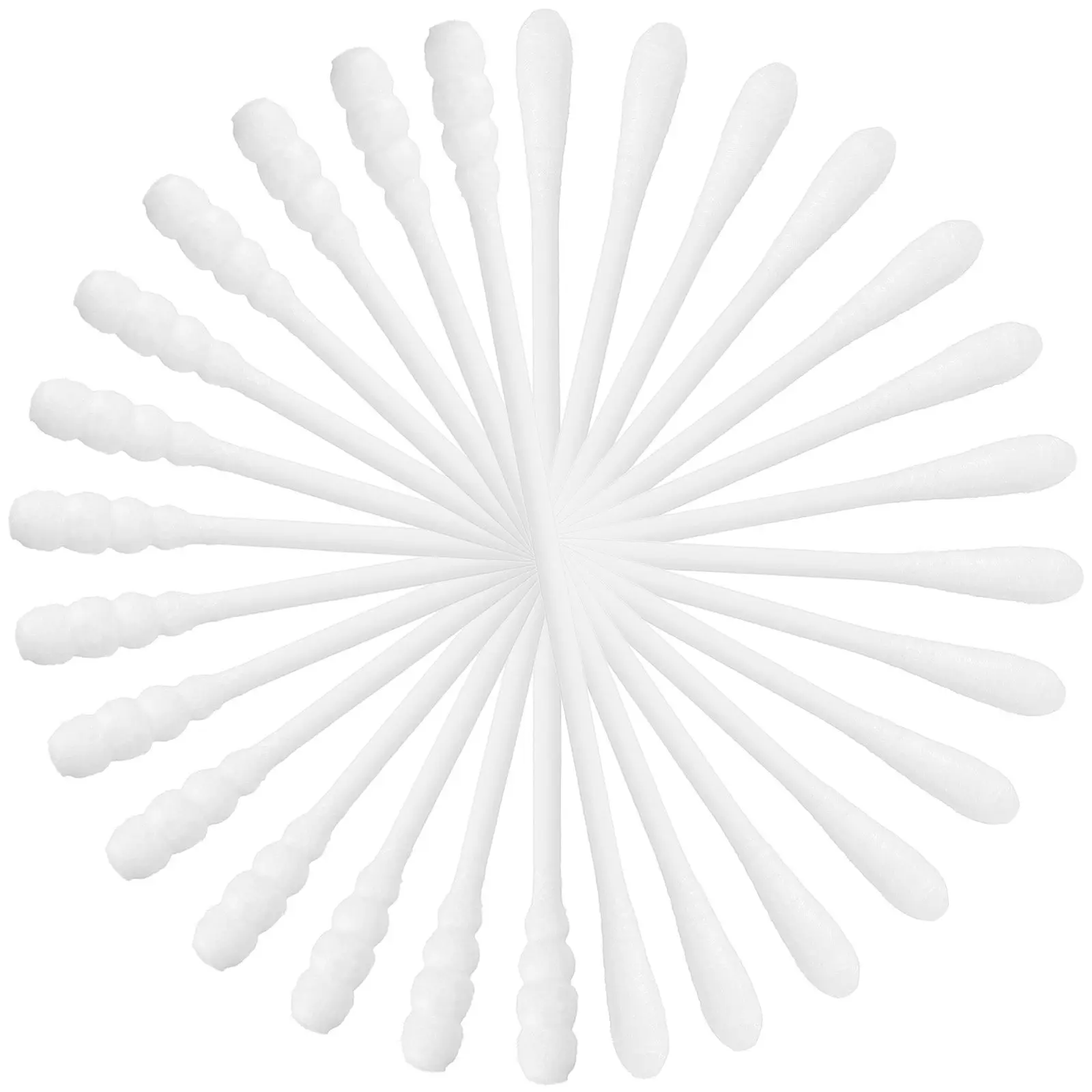 200Pcs Baby Care Cotton Buds Double Head Cotton Swabs 74Mm Safe Ear Belly Button Wound Makeup Craft Tips Baby Care Buds Swabs