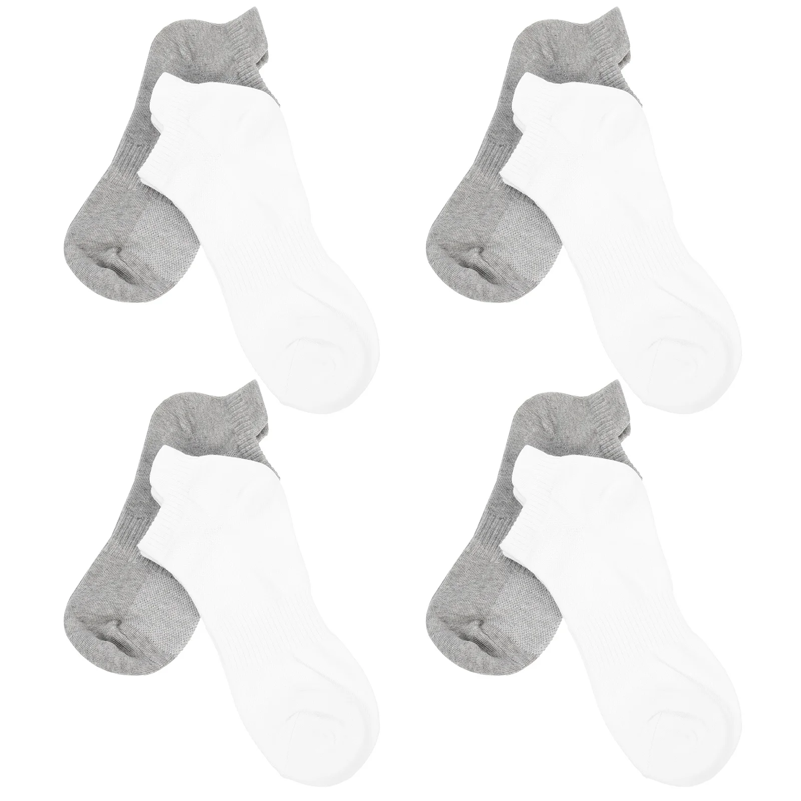 

4 пары высококачественных хлопковых носков до щиколотки, легкие, эластичные, удобные, унисекс, для бега, спорта, ходьбы, лета, на все случаи жизни