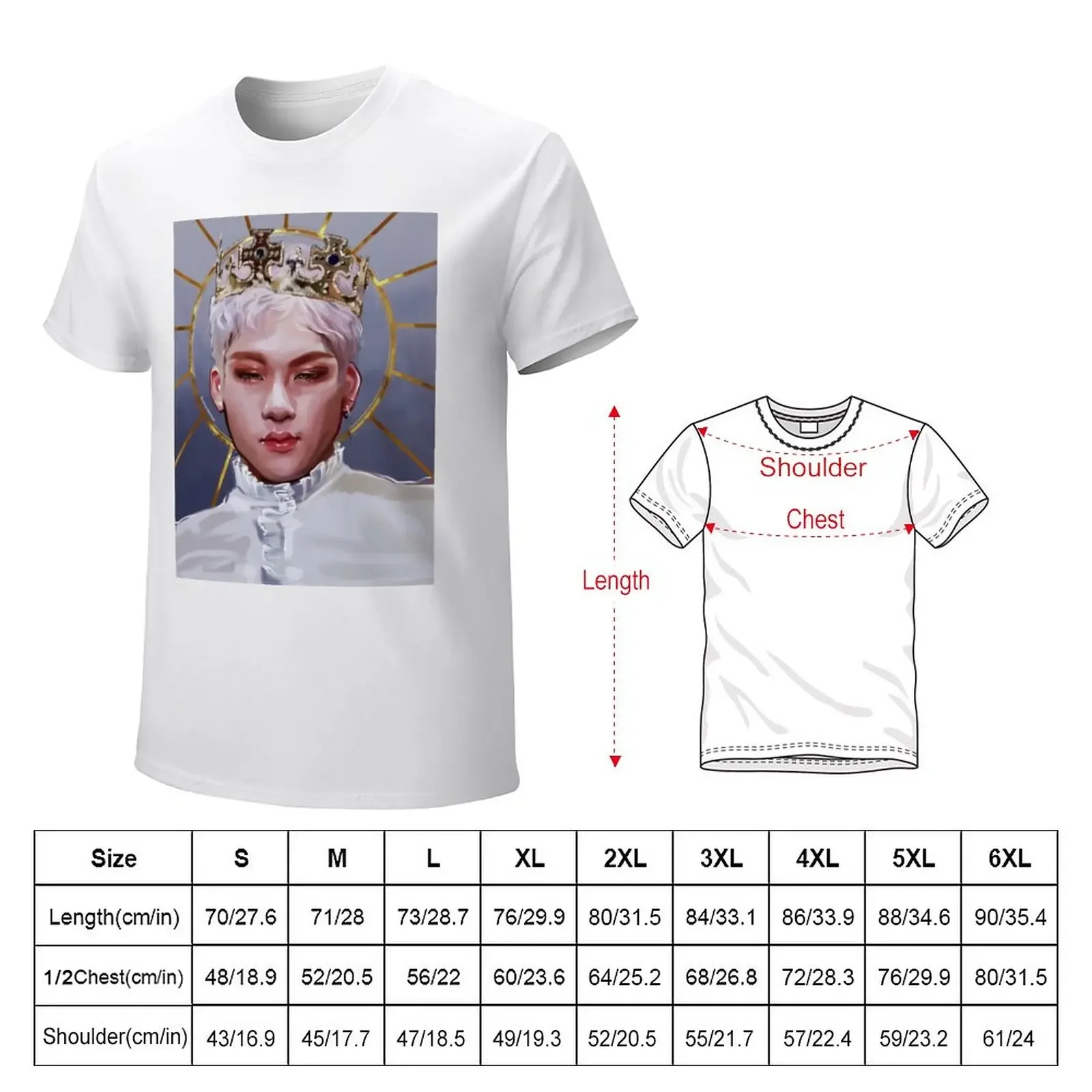 King Jooheon T-Shirt quick-drying kawaii clothes mens graphic t-shirts big and tall