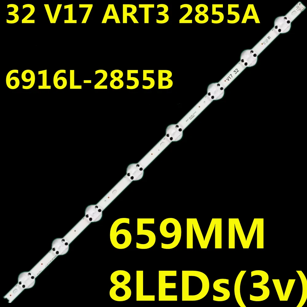 

15PCS LED Backlight Strip For 32LJ510U 32LJ510V 32LK610 32LK611 32LK615 32 V18 DRT 3148 Rev0.1 6916L-3148A 6916-3148B HC320DXN