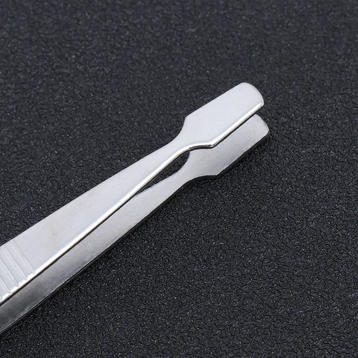

1Pcs Stainless Steel Broad Head Tweezers for Insect Specimen Making Durable Wide Head Design for Small to Medium Size Silver