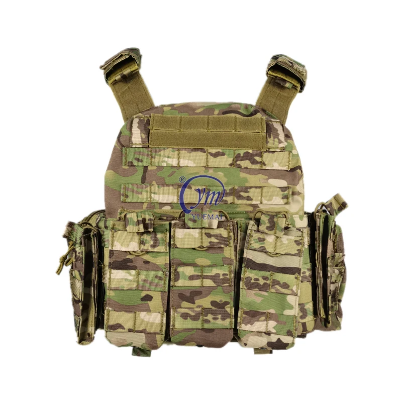 Multifunctional Tactical Gear Training Equipment Supplies Nylon Camouflage Security Tactical Vest Chaleco Tactico