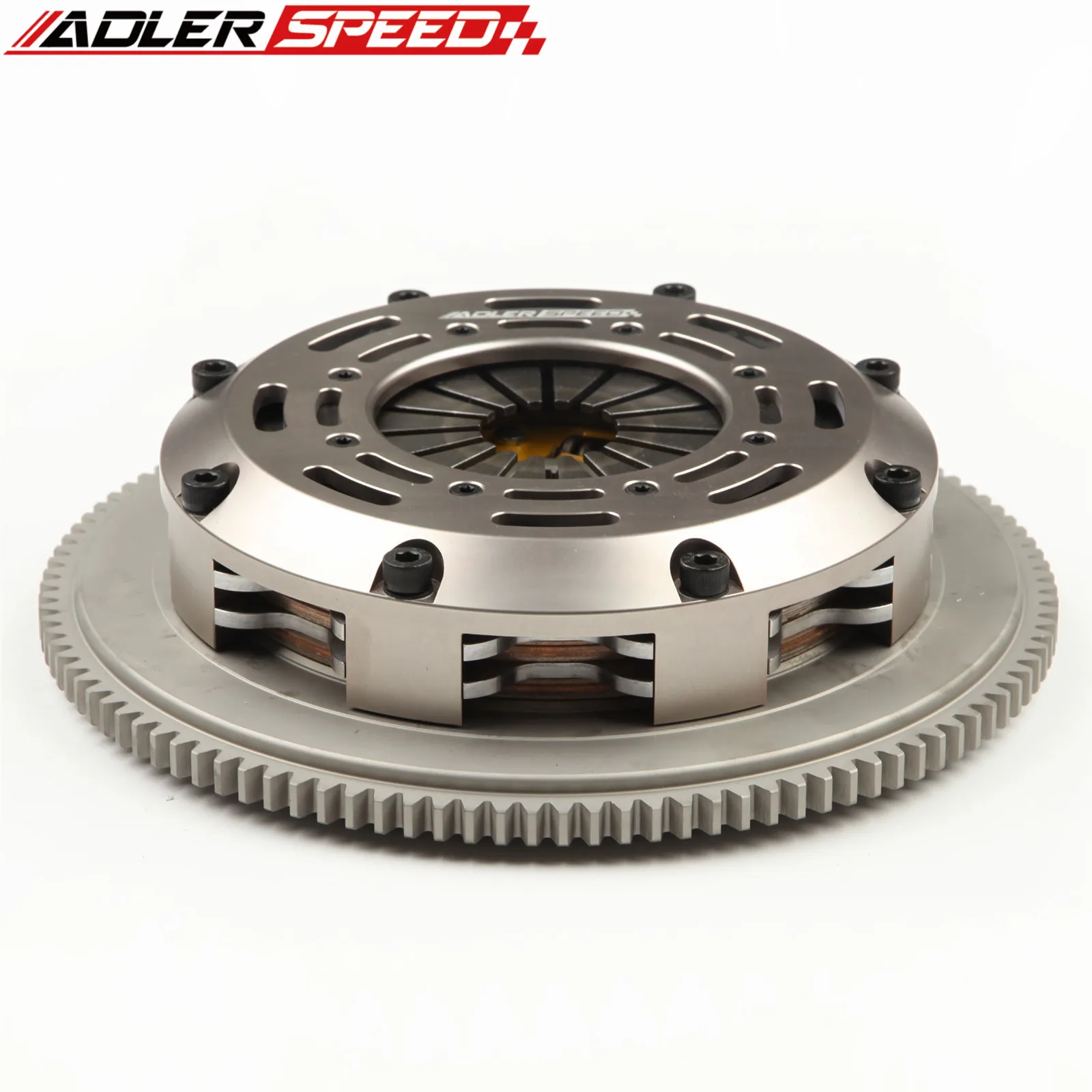 

Двойной диск сцепления ADLERSPEED RACING & STREET для 5/92-1999 MITSUBISHI ECLIPSE GST FWD 7-Bolt Standard WT