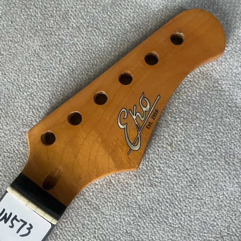 jN573 Genuine &Origianl  EKO 6 Strings ST Electric Guitar Neck Right Hand 22 Frets Maple + Rosewood 648MM Scales Length DIY Part