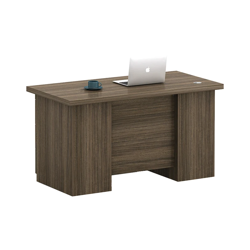 Modern Minimalist Convertible Wooden Panel Standing Desk Workstation Cabinet File Drawer Multifunctional Commercial Office