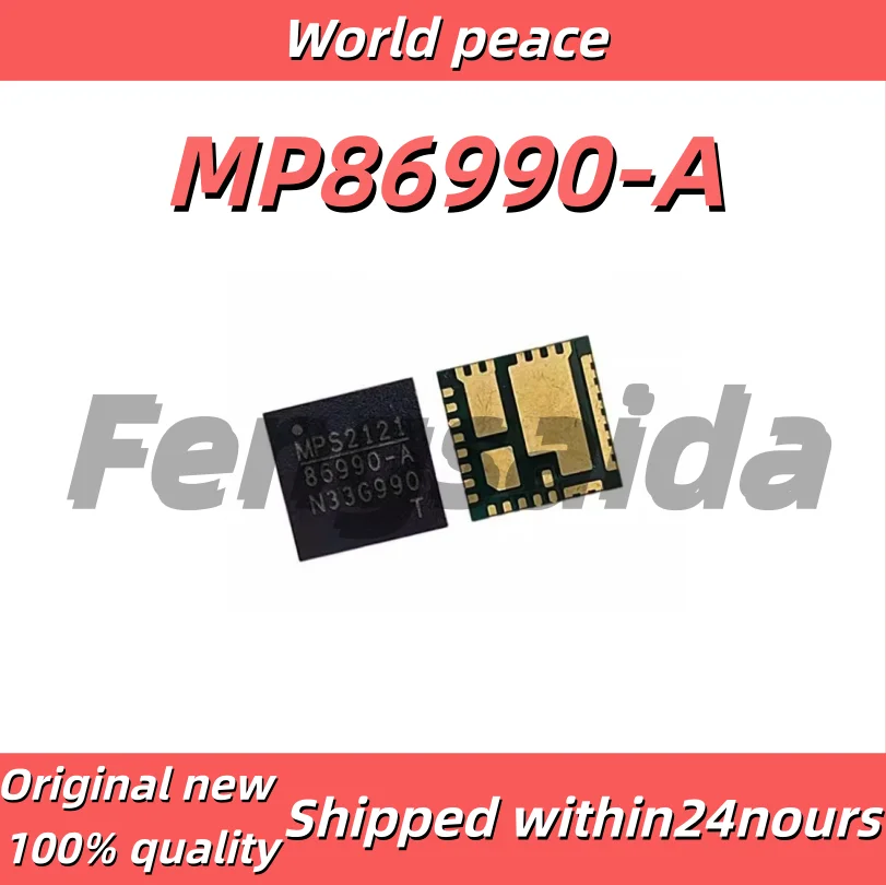 (1-10 pieces) 100% brand new MP86990-AGLUT-Z Silkscreen 86990-A TLGA-33 Switch Voltage Regulator IC Chip