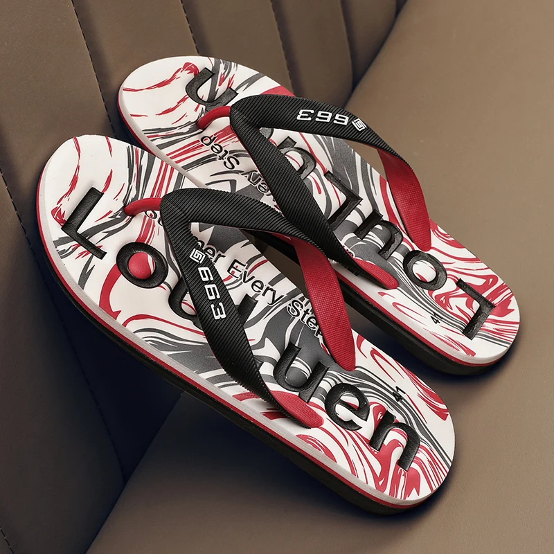 

Men's Slip On Slippers Home Comfortable Breathable Soft Indoor Outdoor Sandals for Men