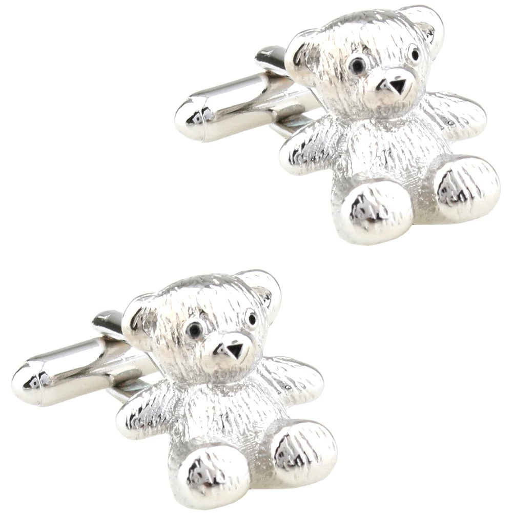 Animal Cufflinks 27 Designs Men Cuff Links Horse Kangaroo Frog Penguin Pig Octopus Elephant Dog Bee Deer Fish Camel Beetle Gecko - view 4