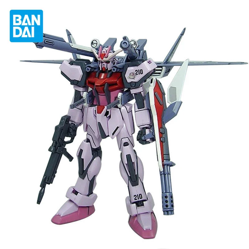 Bandai Original Gundam Model Kit Anime Figure Strike Rouge IWSP HG 1/144 Action Figures Collectible Ornaments Toys Gift for Kids