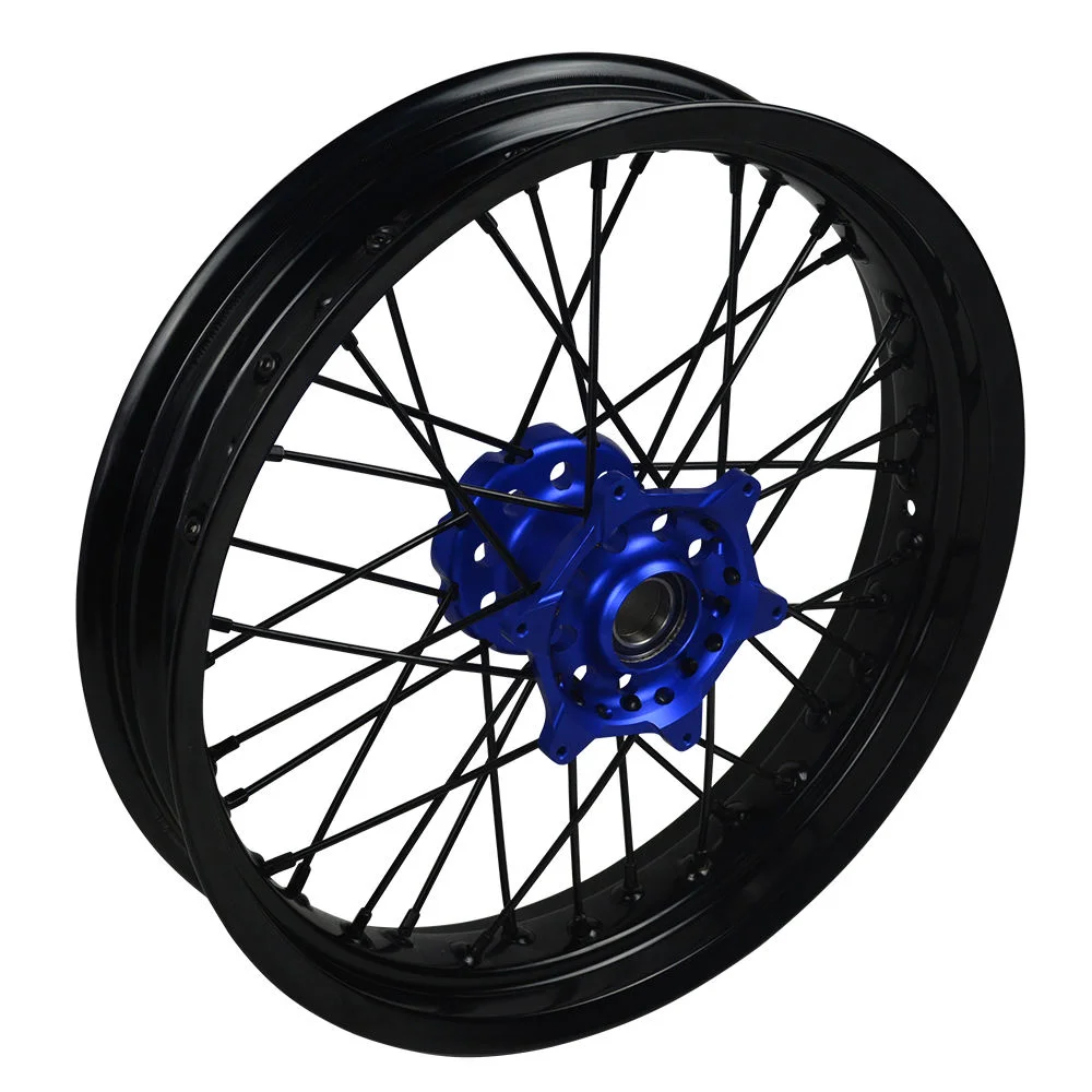 

Alloy Motorcycle YZ250F YZ450F Spoke Wheels Aluminum Supermoto Rims Wheels Sets