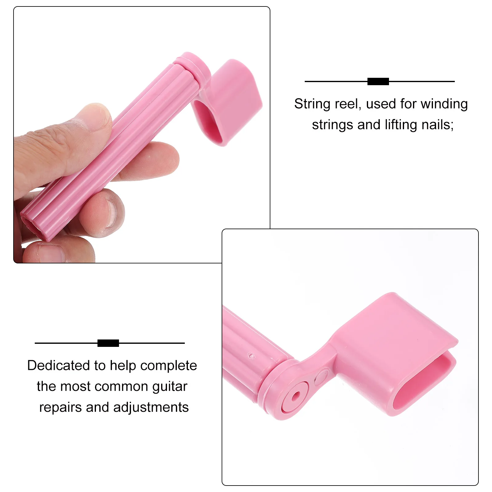 

Guitar Accessory Set Acoustic Bridge Saddle Nut Pegs Supplies Pin Combination Repair Kit Replacement Parts Stringed Instruments