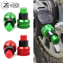 ZEXDDI Fit Für Kawasaki Ninja650 Z650 RS Z400 Ninja400 CNC Aluminium Motorrad Hinterrad Kette End Teller Trim Schraube abdeckung