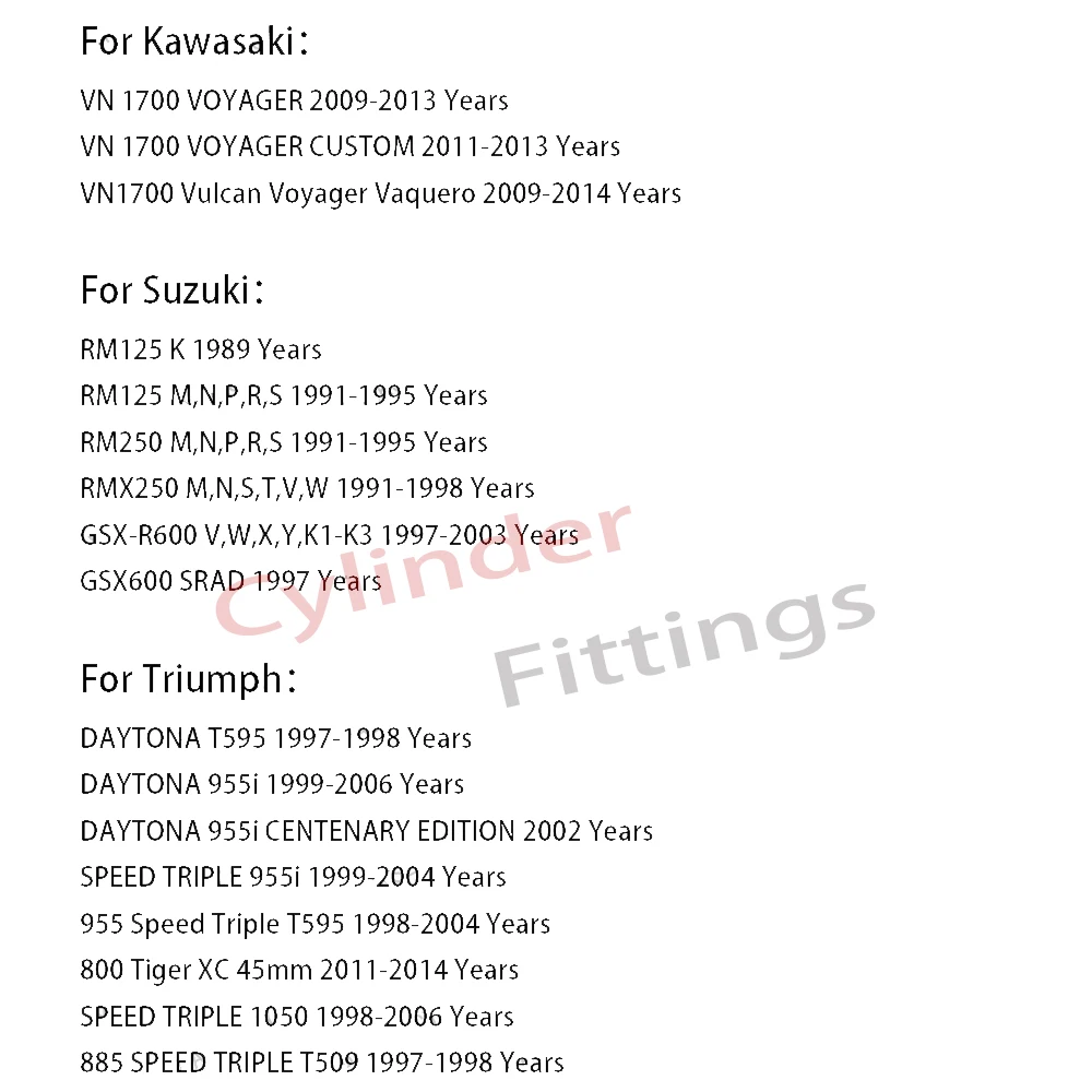 45x57x11 مللي متر 45 57 11 الجبهة شوكة النفط الختم وغطاء غبار لكاواساكي VN 1700 VOYAGER مخصص VN1700 فولكان فوييجر فاكيرو 2009-2014 #3