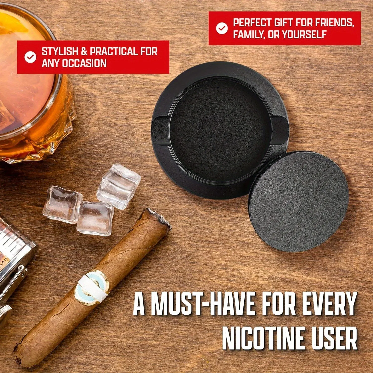 صندوق تخزين التبغ معدني 72 مللي متر حاوية تخزين السفر المحمولة القصدير سنوس علب الألومنيوم أسود اللون 3 طبقات صندوق السعوط ل Snus #4