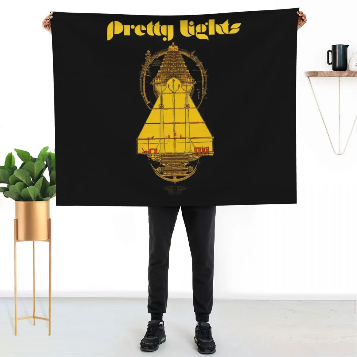 Pretty Lights Throw Blanket Sofa manga Extra Large Throw wednesday Plaid Plush Blankets