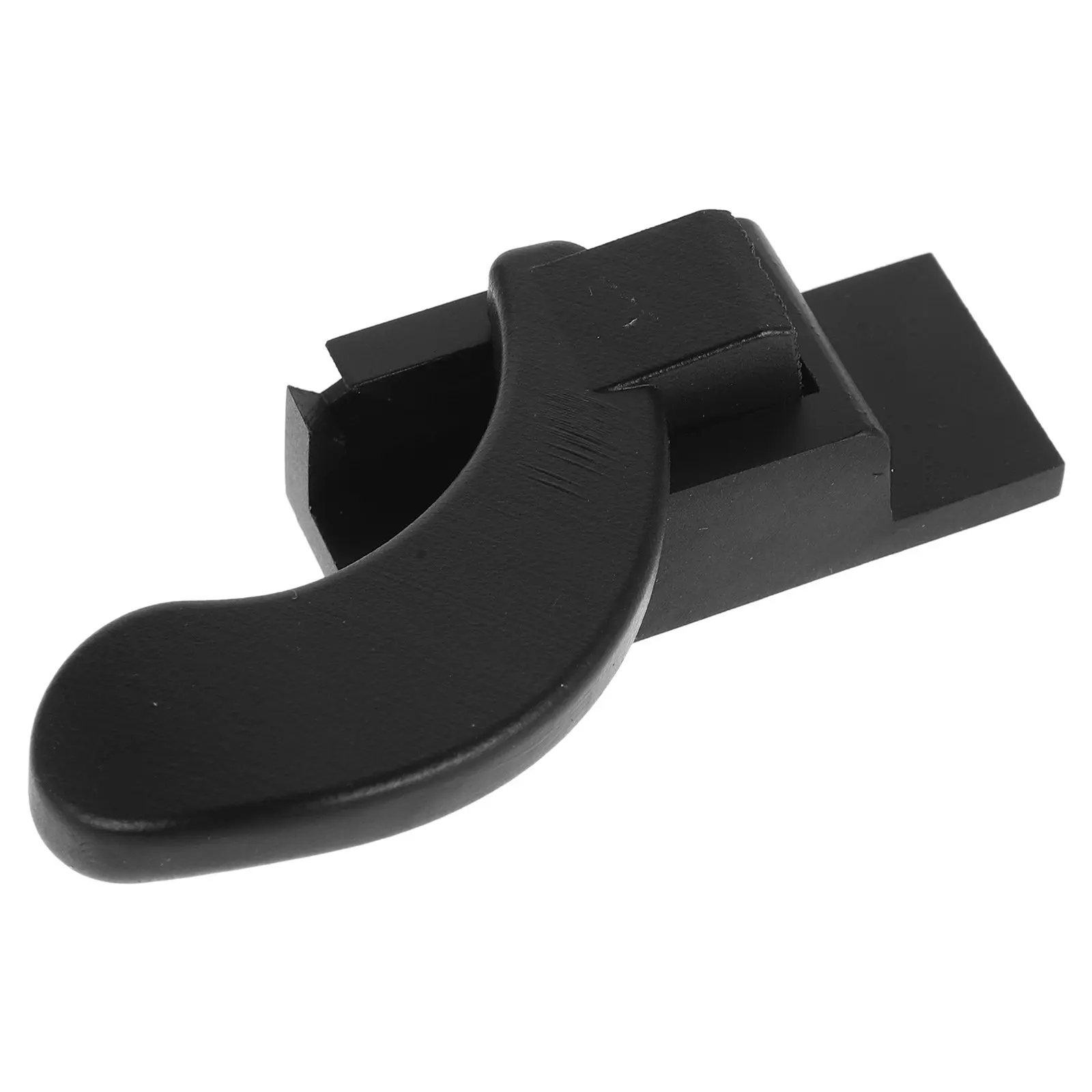 Electronic Wind Instrument Hand Rest Matte Black Universal Thumb Support Easy Install for Clarinet Saxophone Fatigue Relief