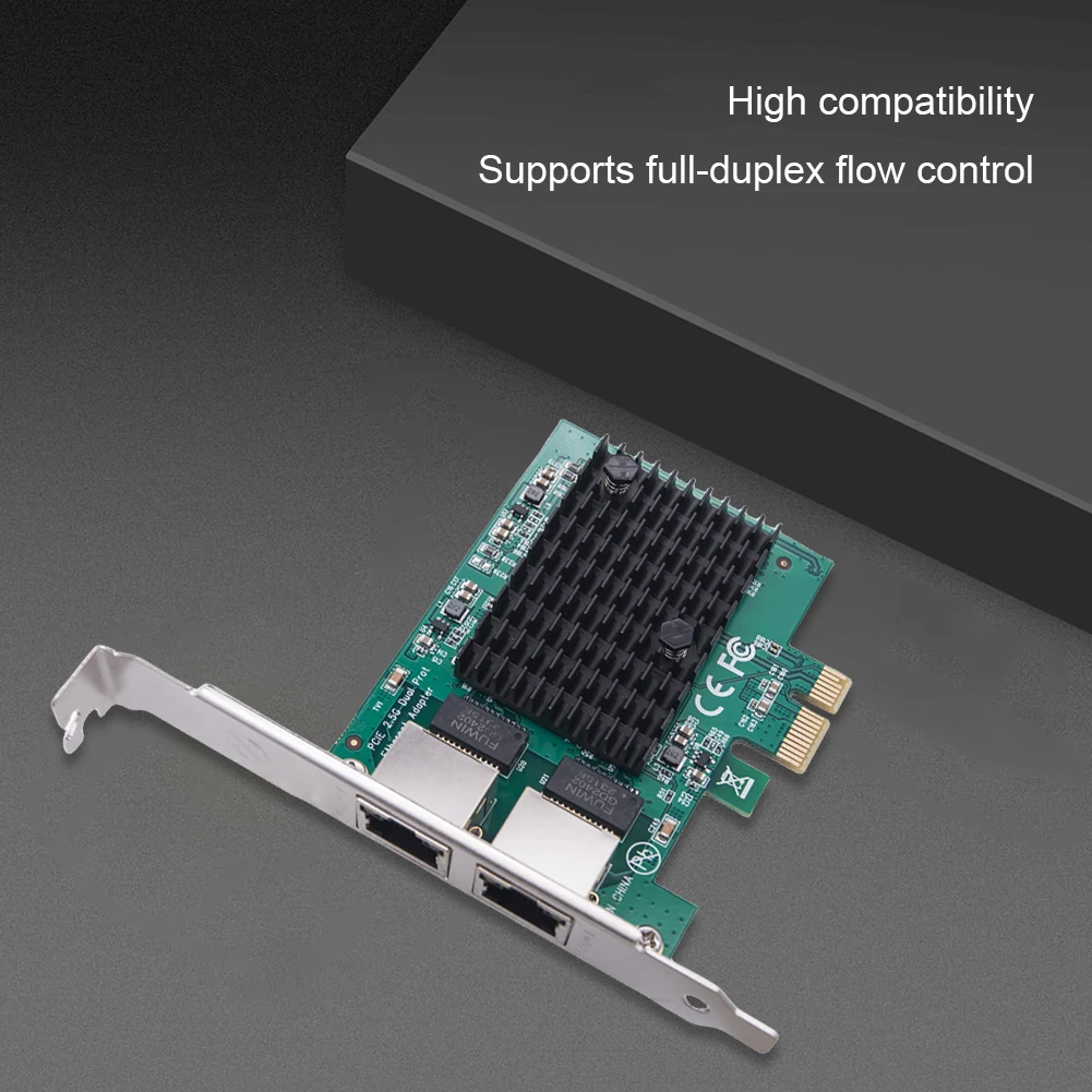 10M/100M/1000Mbps Network Card RTL8125 Gigabit Ethernet PCI Express Network Card RJ45 LAN Adapter Converter Network Controller