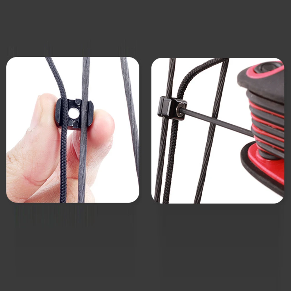 Cable Fastener Clip Arrow Rest Clamp Arrow Rest 1pcs 20*20*20mm 50g Black/Red Compound Bow Drop Away Replacement