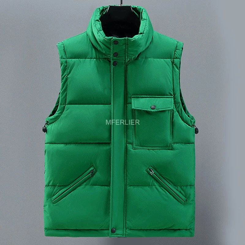 Autumn Winter 8XL 155kg Large Size Vests 7XL 6XL Loose Sleeveless Jackets