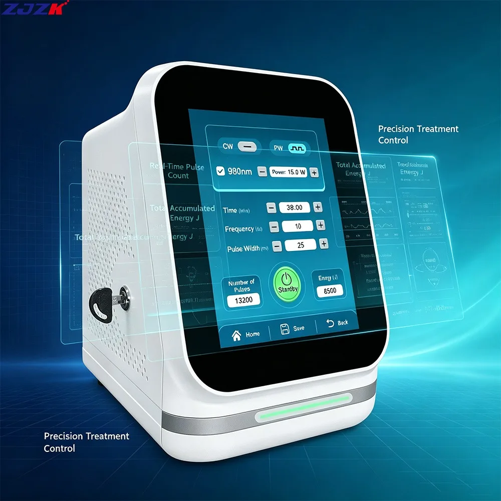 ZJZK 30W High Power Class IV Cold Laser Physiotherapy Device Red Light Therapy Machine for Shoulder Joint Muscle Soreness Relief